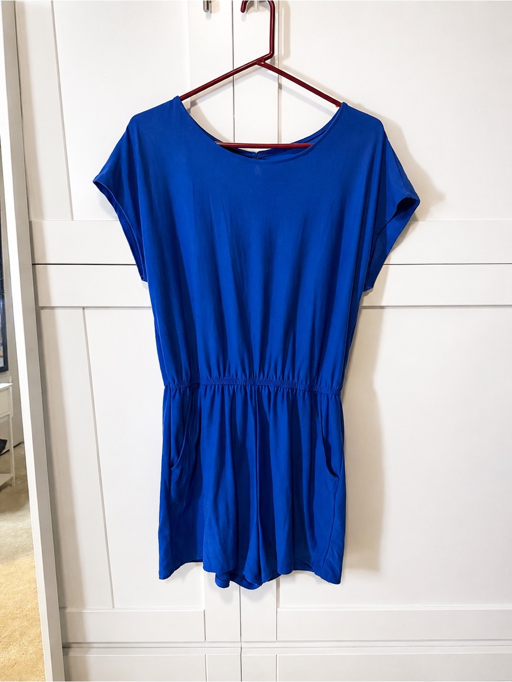 just be Royal Blue Women's Top